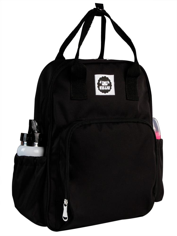 Kujju Anne Bebek Bakım Sırt Çantası - Siyah