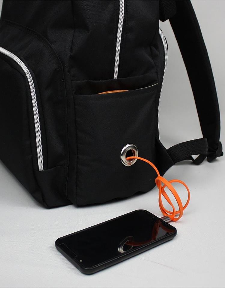 Stylo Duo Backpack Anne Çanta - Siyah