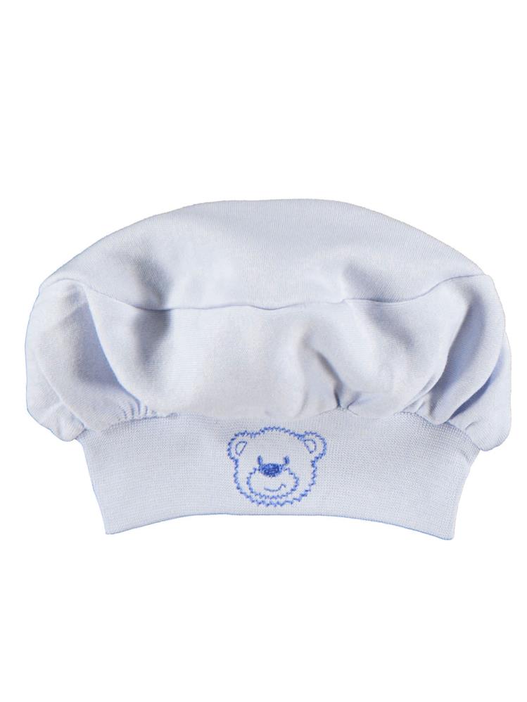Civil Baby Ayıcık Kafa Unisex Aşçı Şapka - Mavi