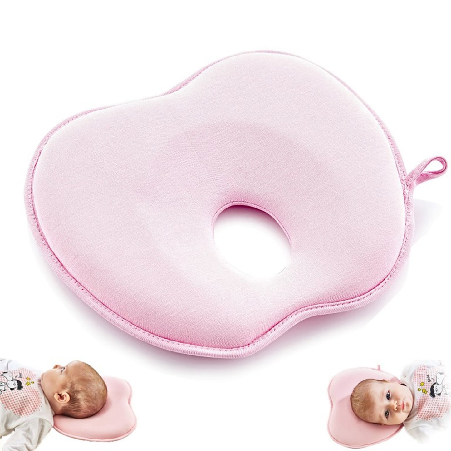 Babyjem Duz Kafa Yastıgı - Pembe