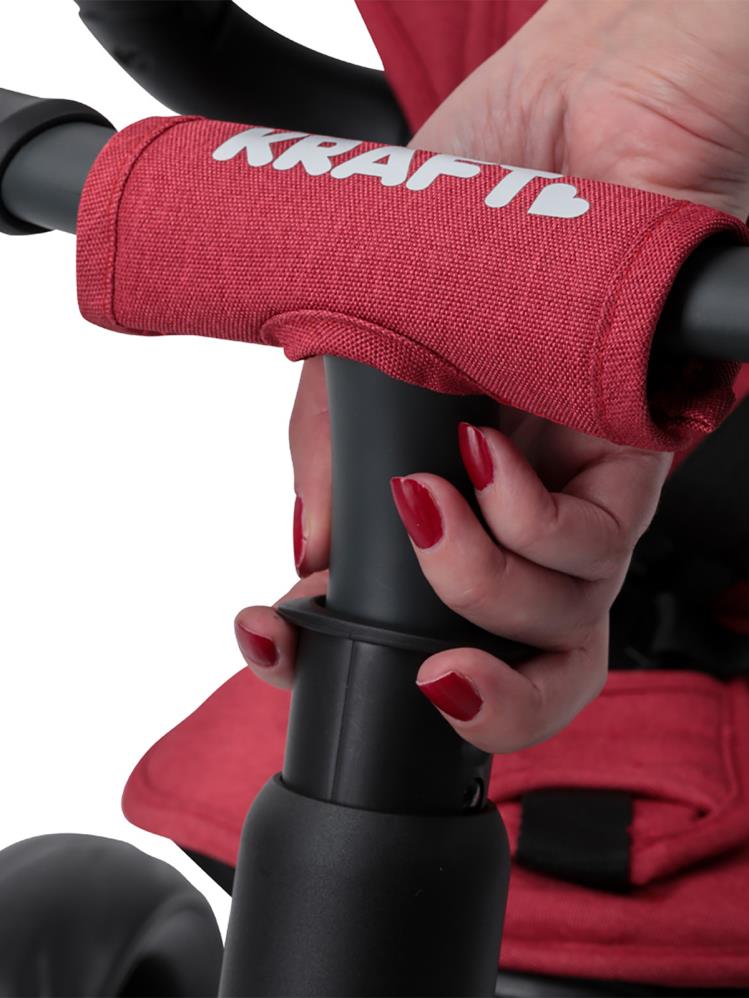Kraft Rito Star 3 In 1 Katlanır Bisiklet - Kırmızı