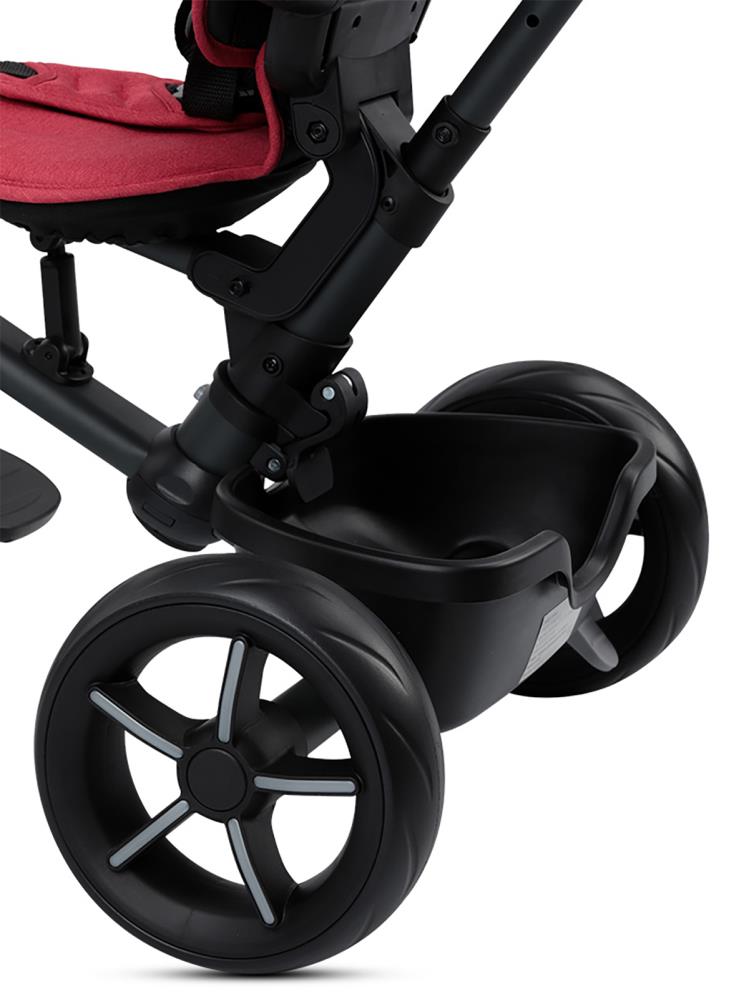 Kraft Rito Star 3 In 1 Katlanır Bisiklet - Kırmızı