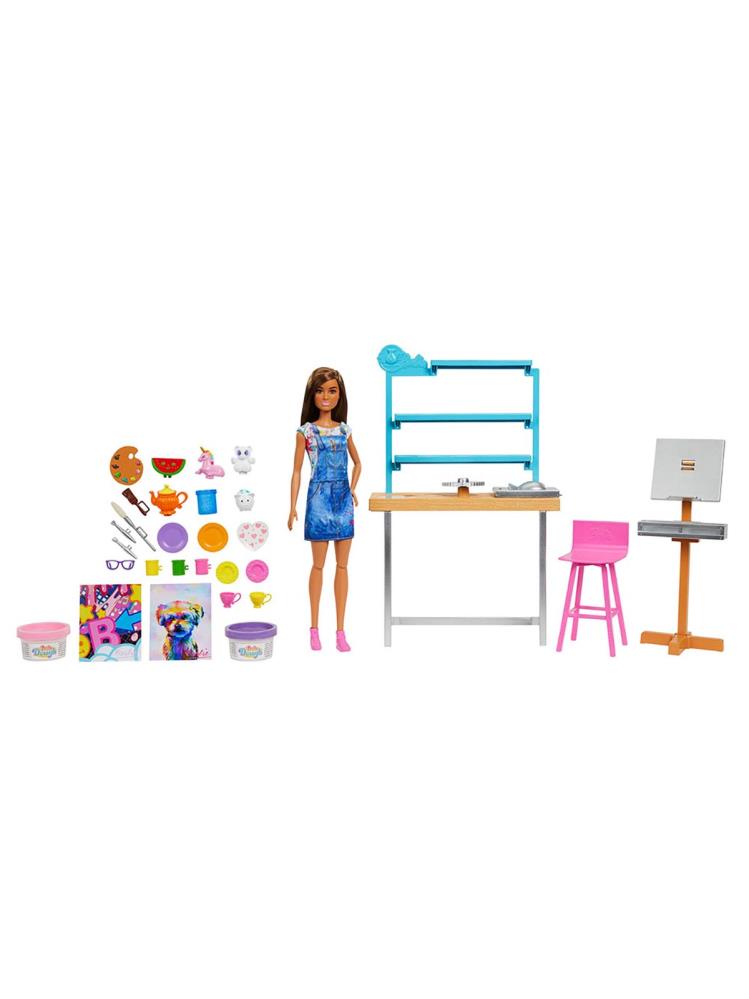 Barbie'Nin Sanat Atölyesi Oyun Seti