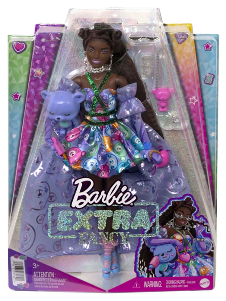 Barbie Barbıe Extra Fancy - Mor Kostümlü Bebek
