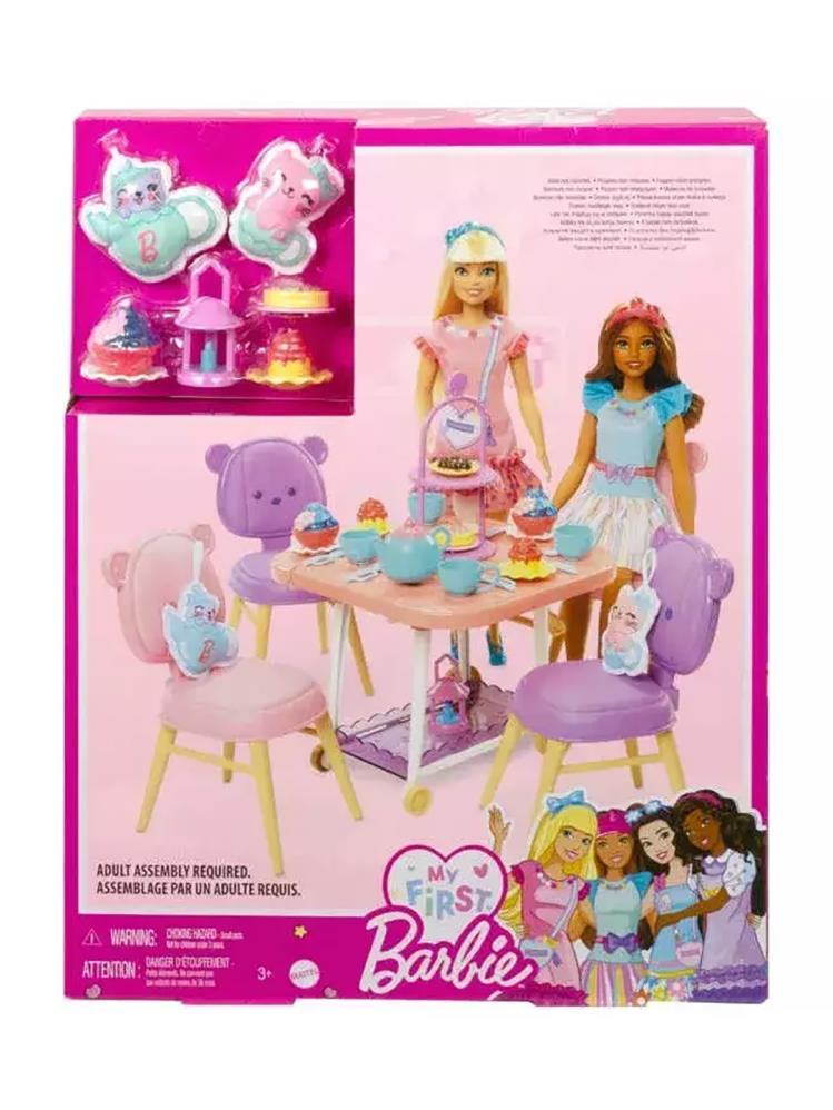 Barbie İlk Bebeğim Çay Partisi Oyun Seti