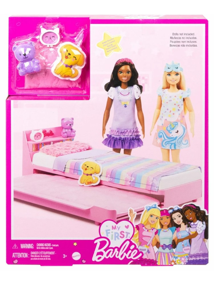 İLK BARBIE BEBEĞİM BARBIE'NİN YATAĞI OYUN SETİ