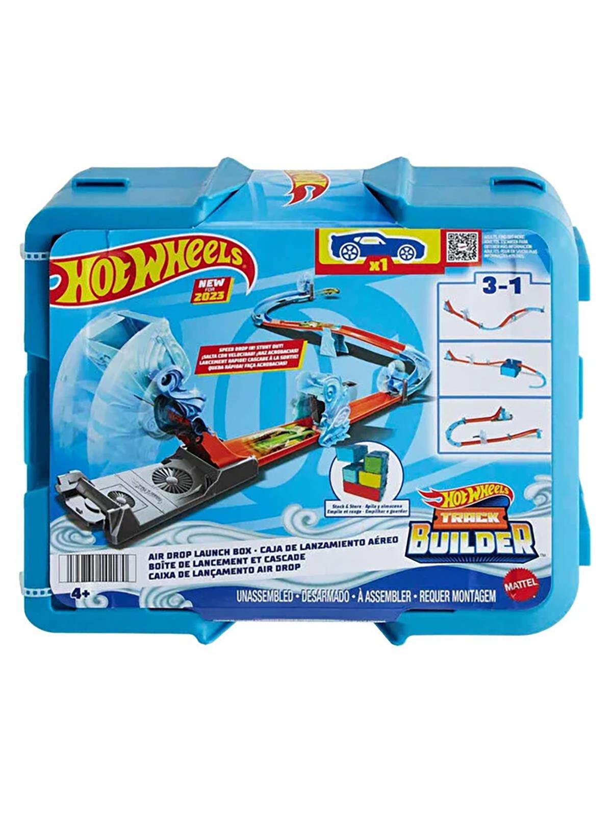 Hot Wheels Track Builder Rüzgar Temalı Akrobasi Seti