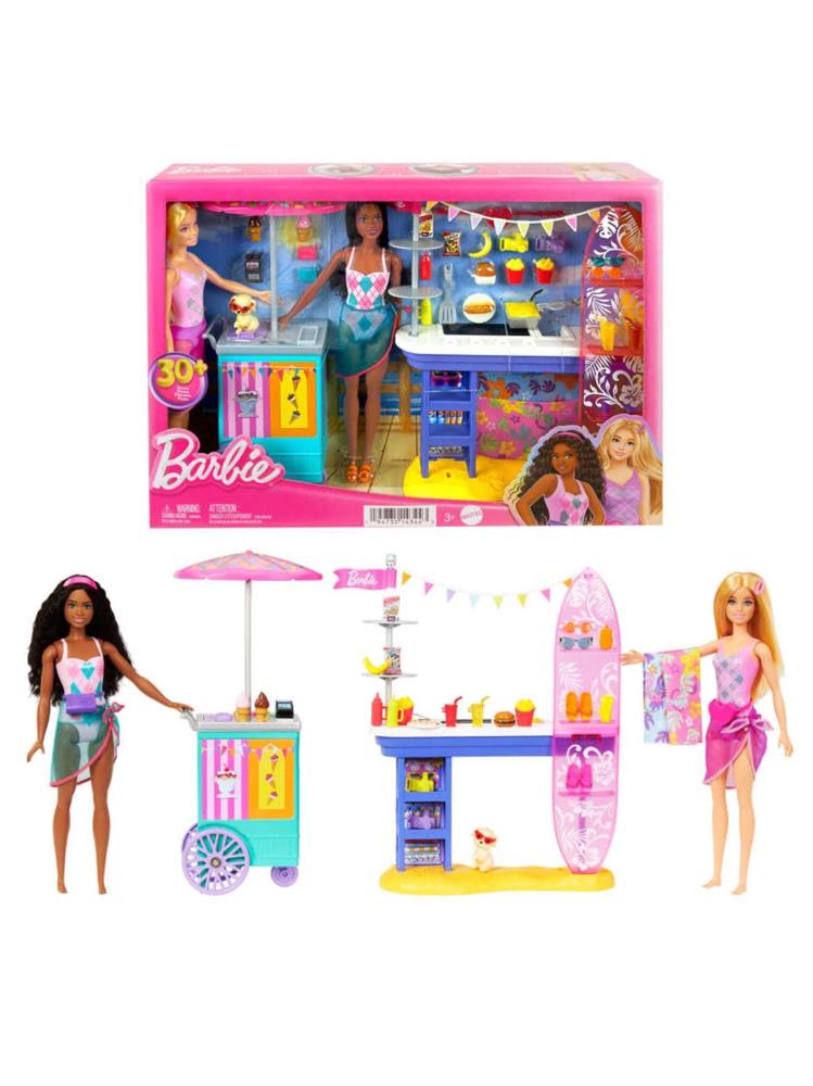 Barbie Brooklyn Ve Malibu Bebekleri Oyun Seti