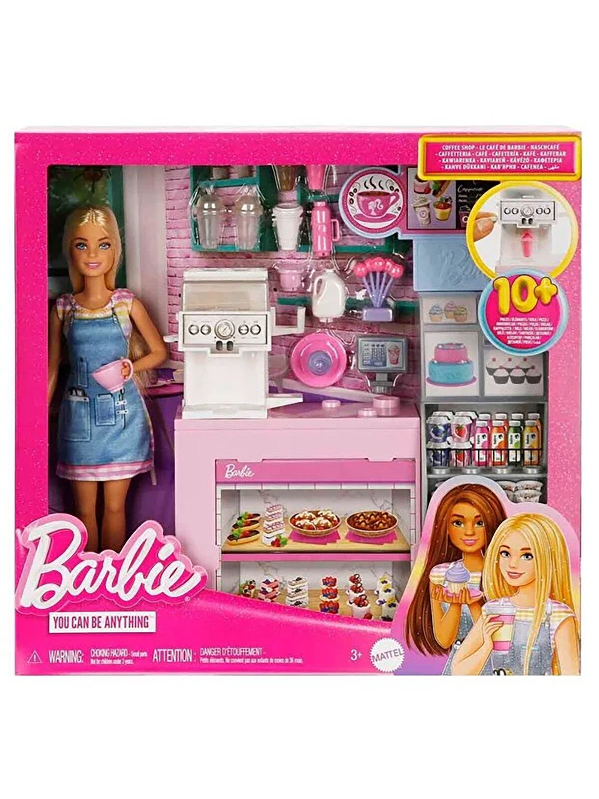 Barbie'nin Kahve Dükkanı Oyun Seti
