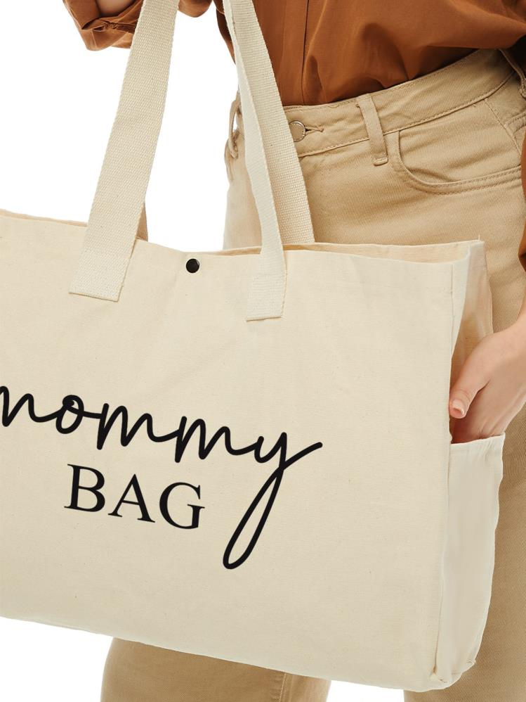 Mommy Bag Baskılı Çanta