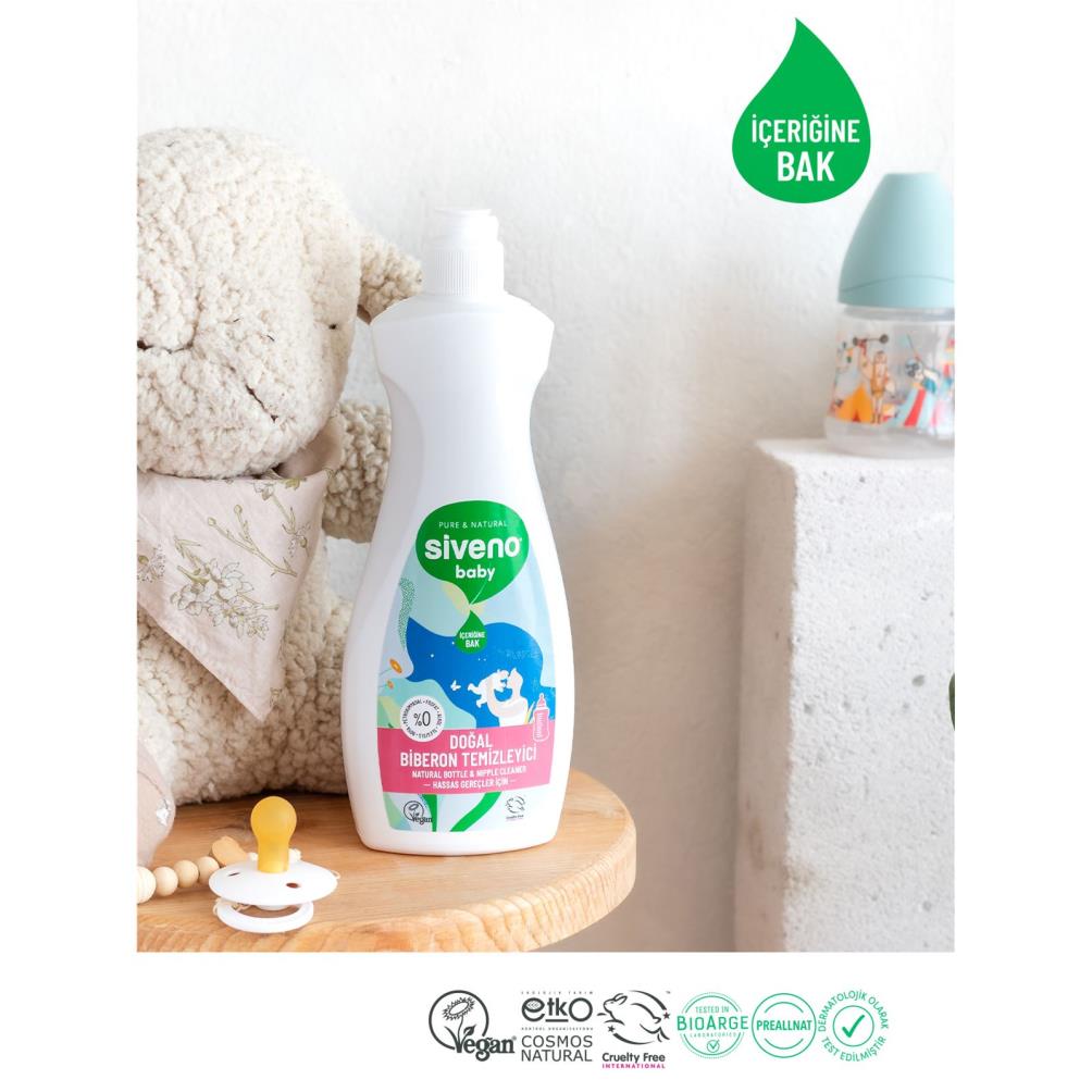 Siveno Baby Doğal Emzik Ve Biberon Temizleyici 500 ml