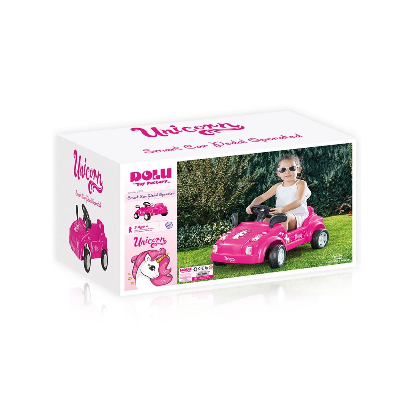 Dolu Unicorn Smart Oto Pedallı 3+ Yaş