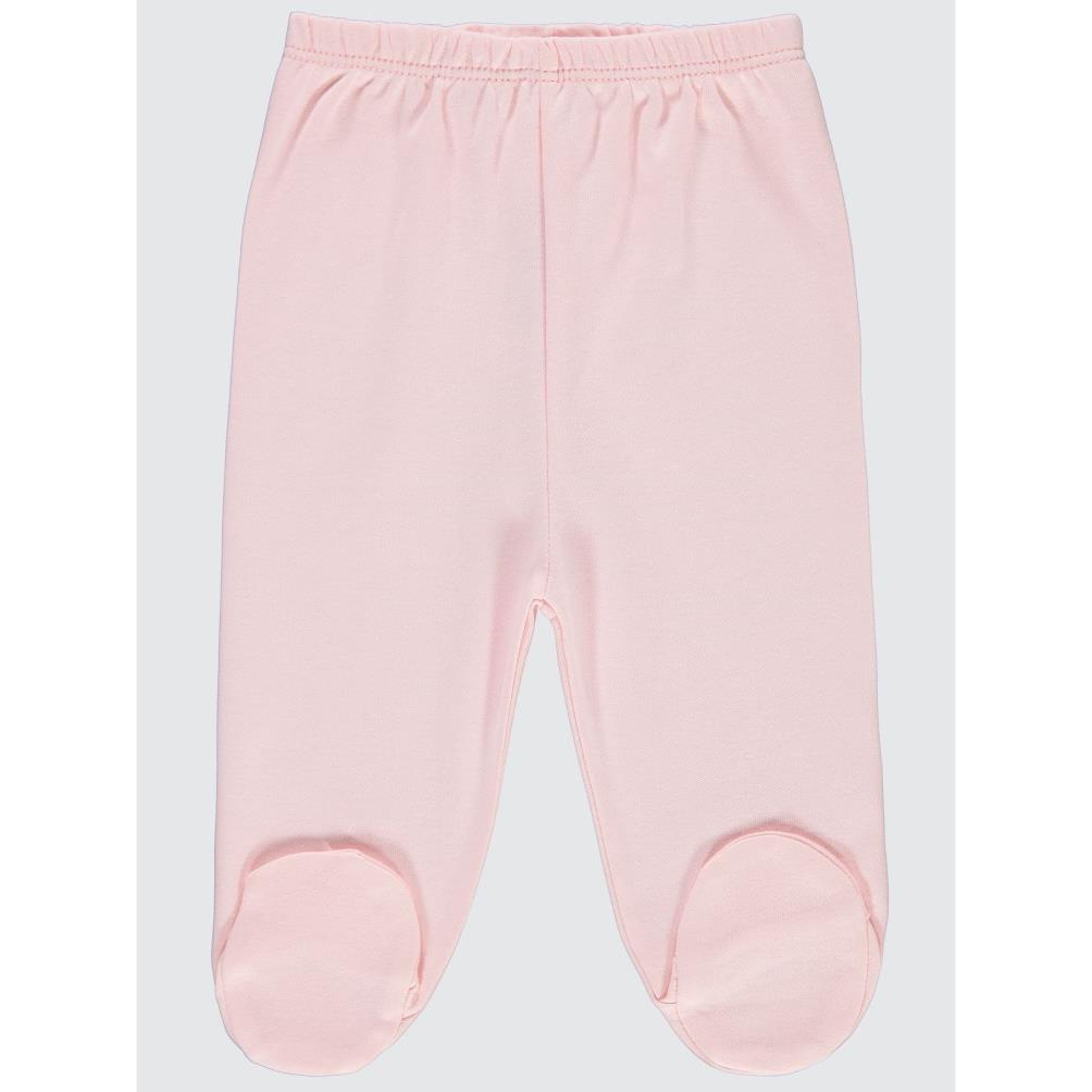 Civil Baby Beli Lastikli 0-9 Ay Unisex Patikli Tek Alt - Pembe
