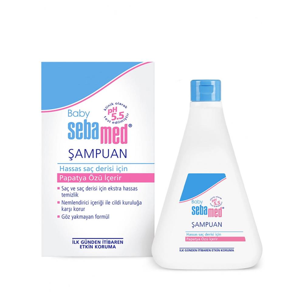 Sebamed Hassas Ciltlere Bebek Bakım ŞampuanI-500 Ml*6