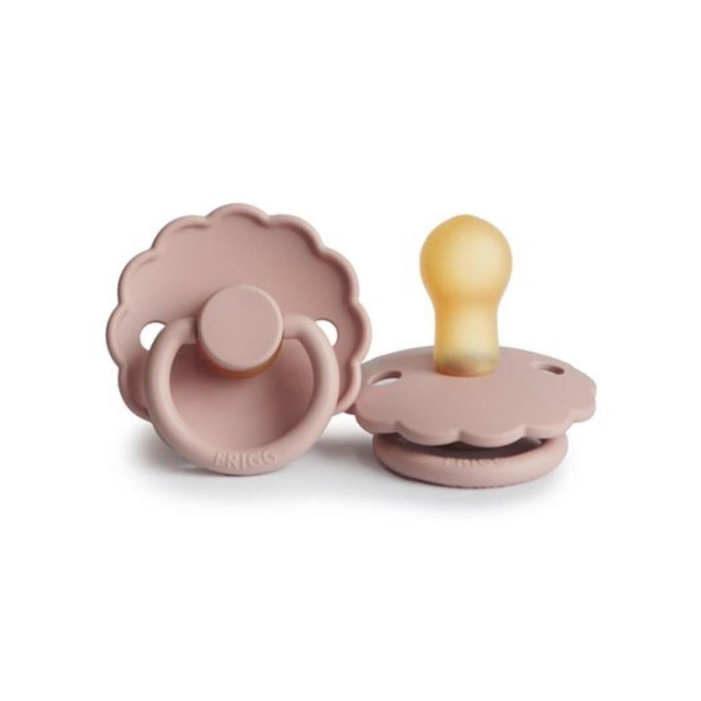 Frigg Daisy Kauçuk Emzik 6-18 Ay - Pudra