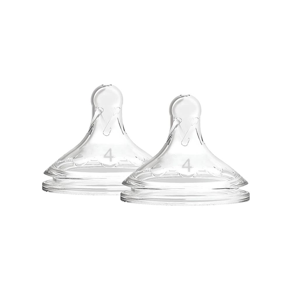 Dr.Browns 4. Seviye Geniş Ağız 2'li Silikon Biberon Emziği