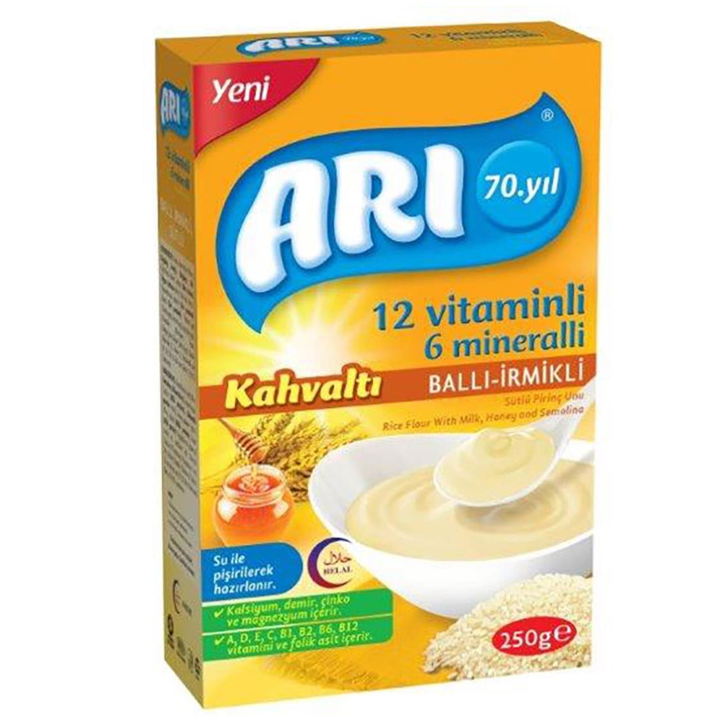 Arı Mama Ballı Ve İrmikli Kavaltı Ek Gıda 250 gr