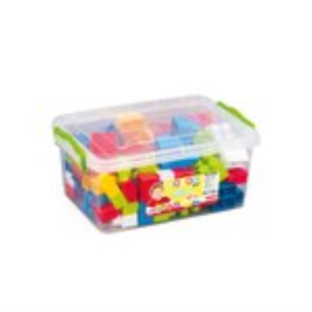 Dolu Sandıkta Buyuk Renklı Bloklar 85 Parca