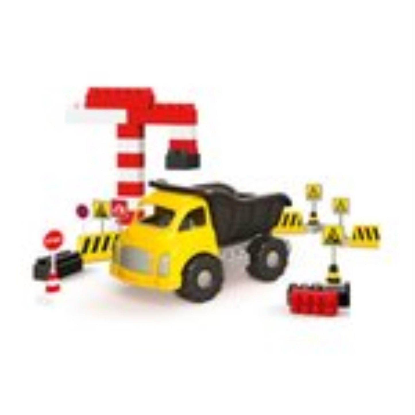 Dolu Oyuncak Jumbo Traktor Ve Bloklar 40 Parca
