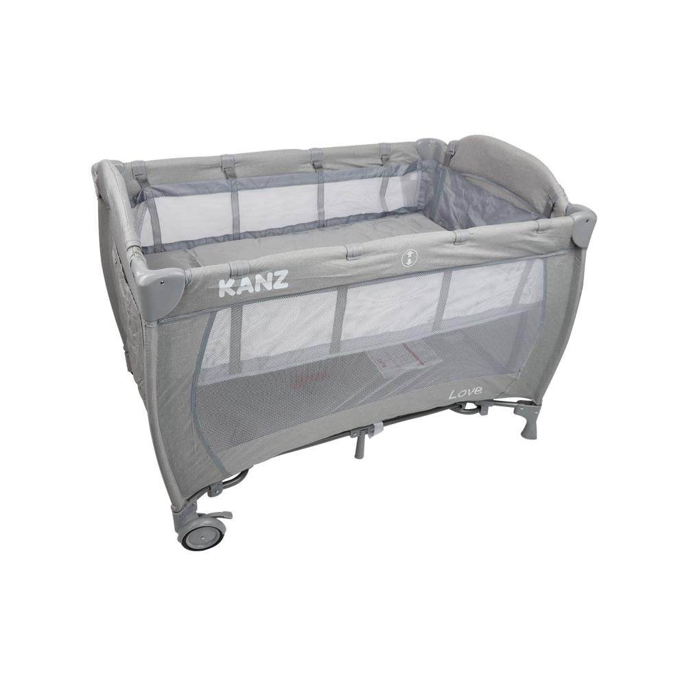 Kanz Love Lüx Arakatlı 70x110 cm Oyun Park - Gri