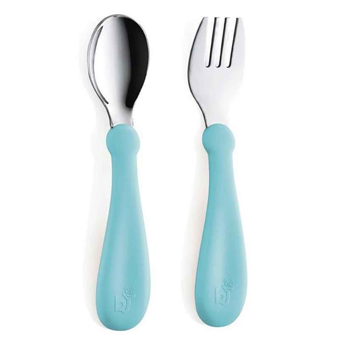 Babyjem Paslanmaz Celık Catal Kasık Setı - Mavi