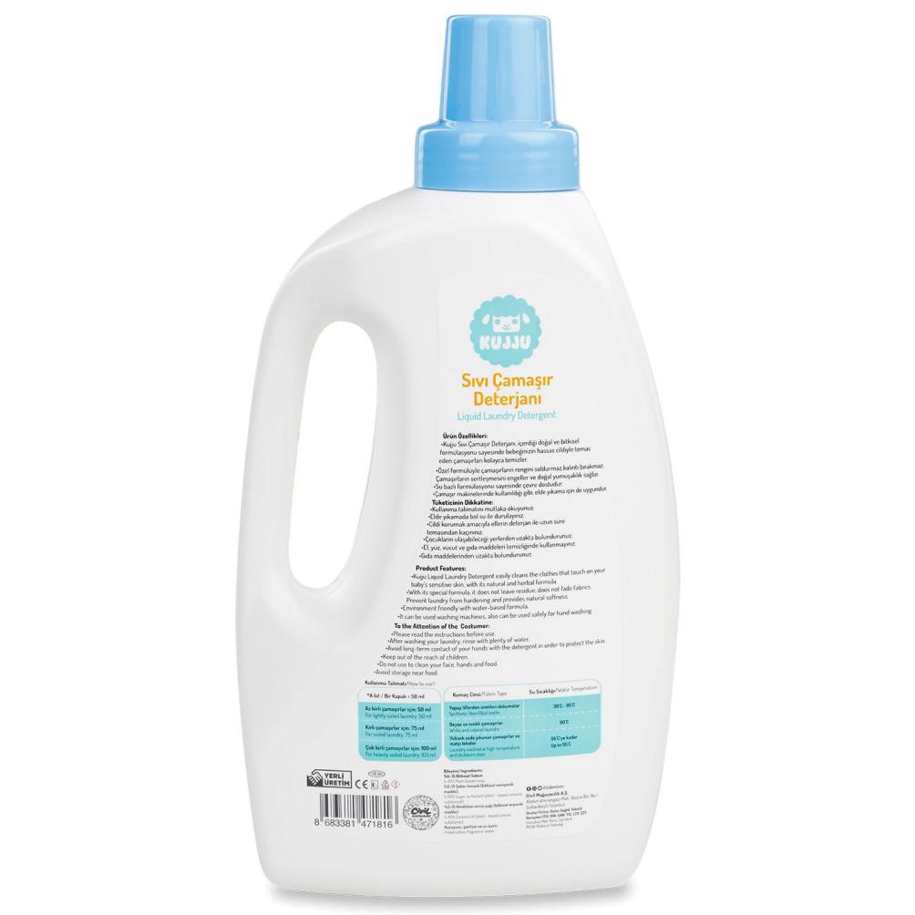 Kujju Çamaşır Deterjanı 1500 ml
