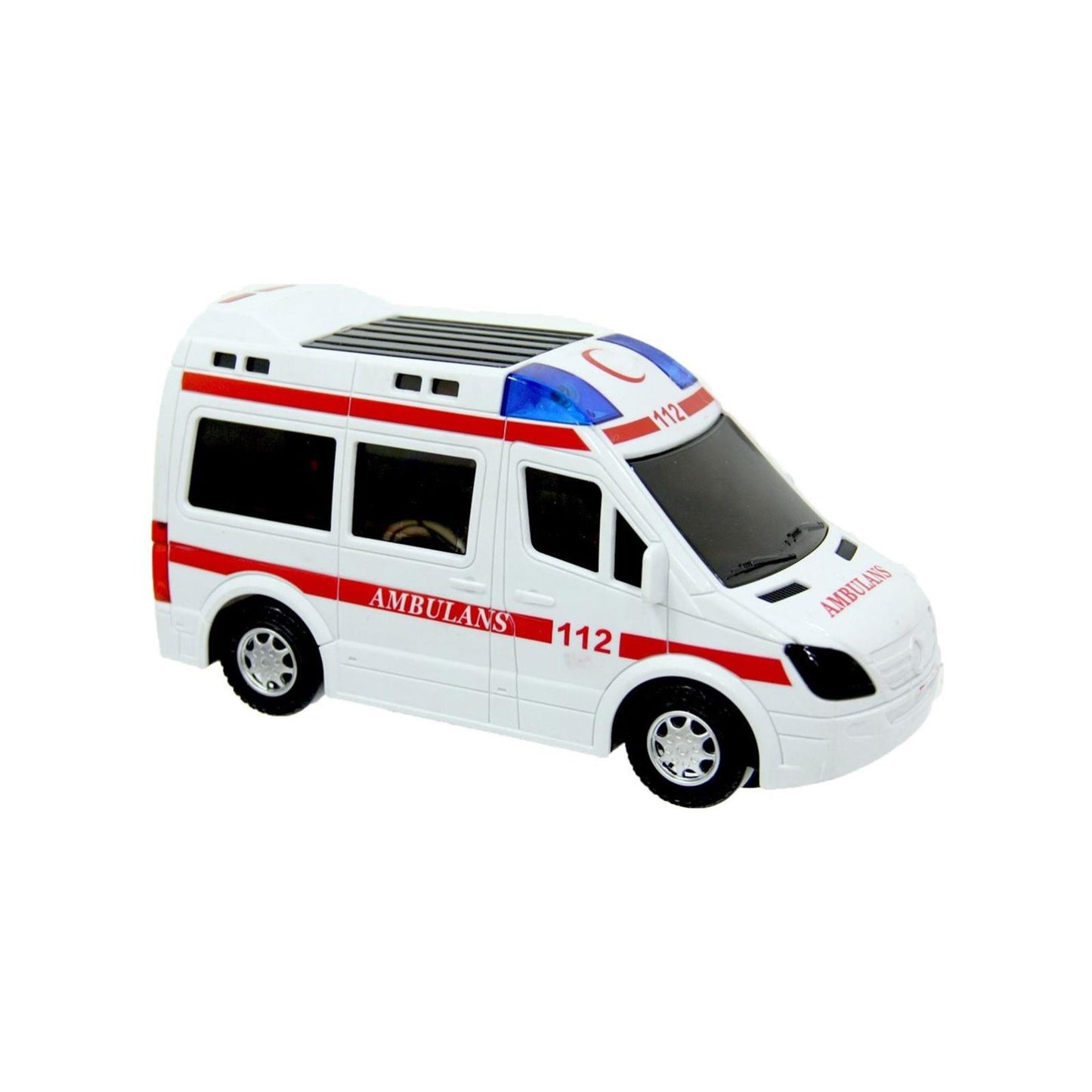 Can Oyuncak Kutulu Pilli Işıklı Ambulans