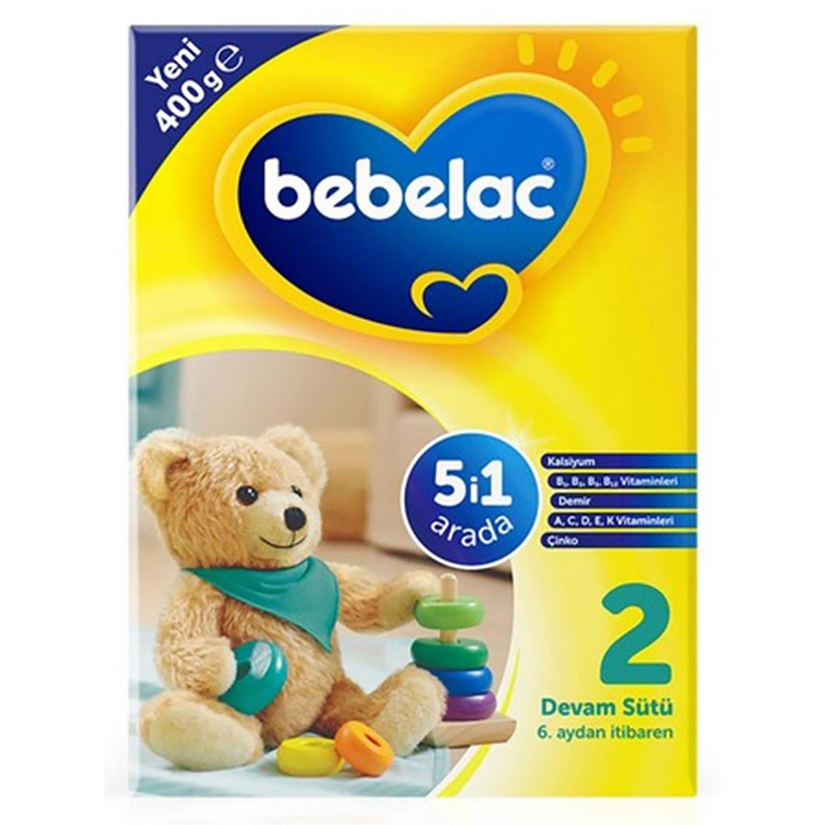 Bebelac 2 Devam Sütü 400 G 6-12 Ay