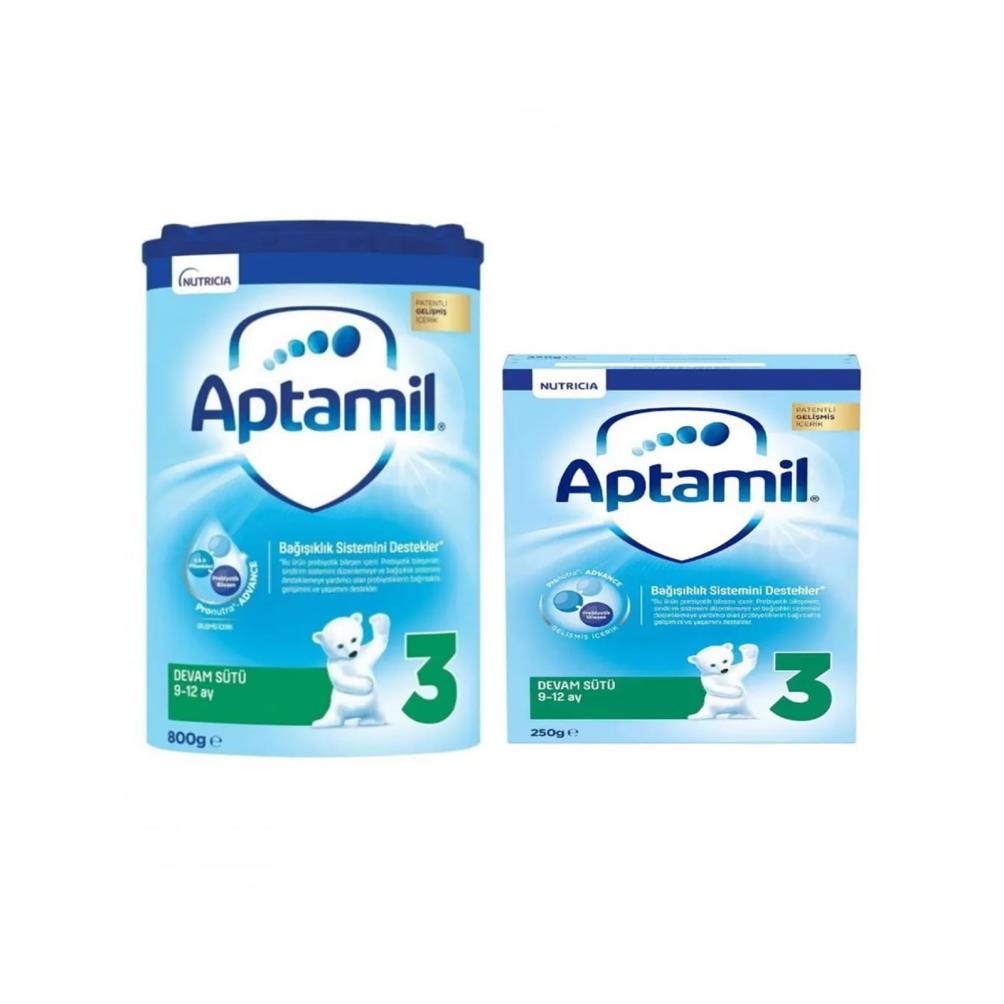 Aptamil 3 800g + Aptamil 3 250g Devam Sütü