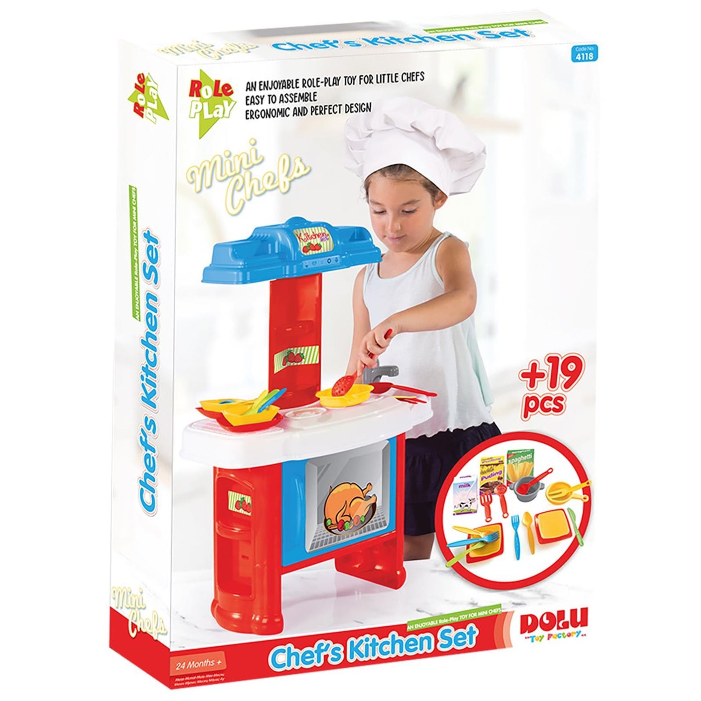Dolu Oyuncak Şefin Mutfak Seti