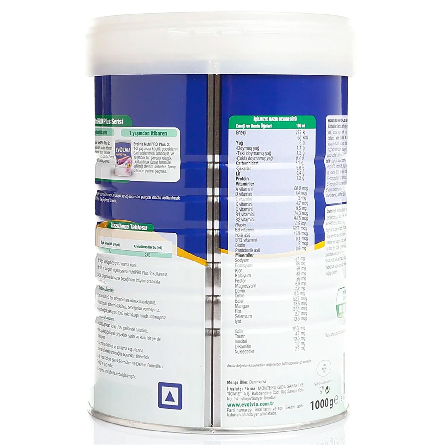 Evolvia-Montero NutriPRO Plus 2 - 1000 Gr