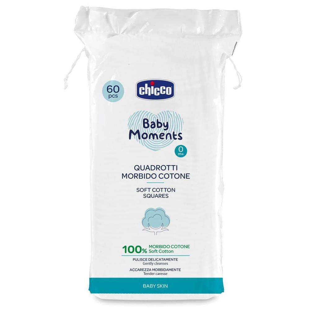 Chicco Baby Moments Temizleme Pamuğu 60 Adet