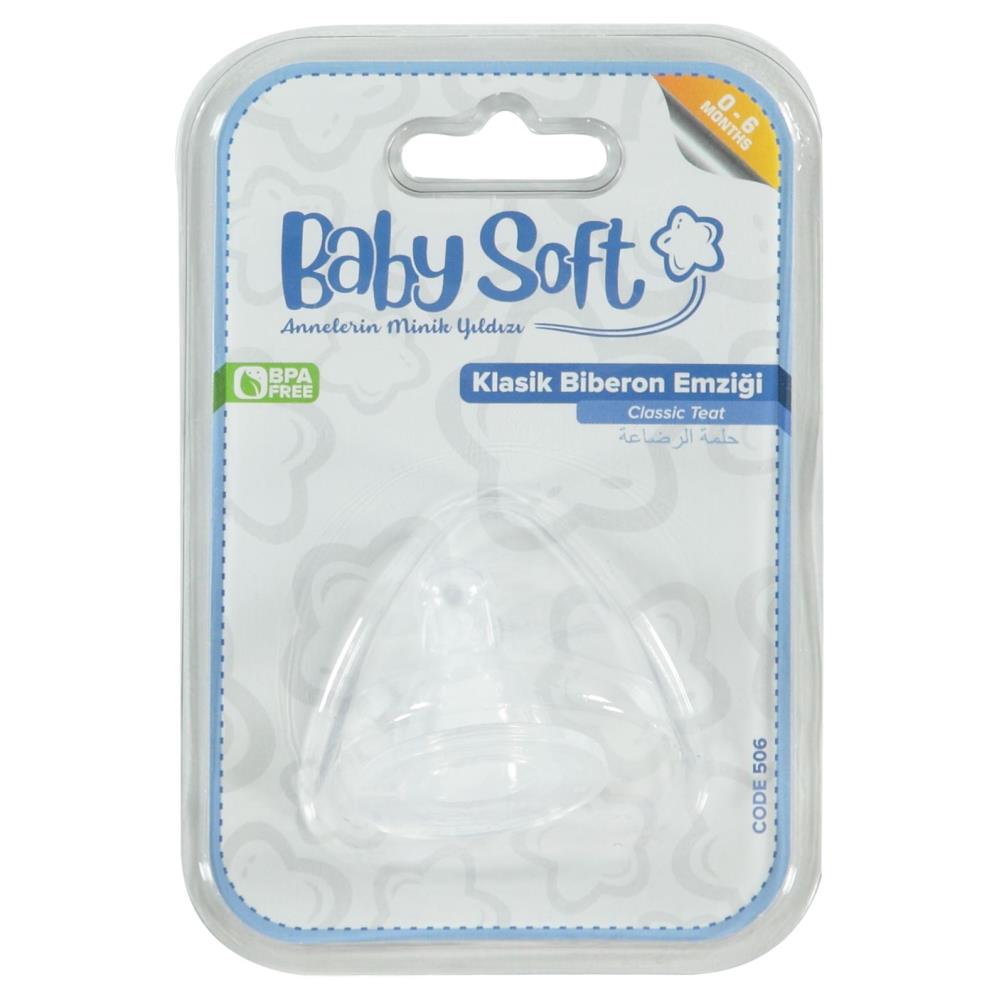 Baby Soft Klasik Biberon Emziği No:1