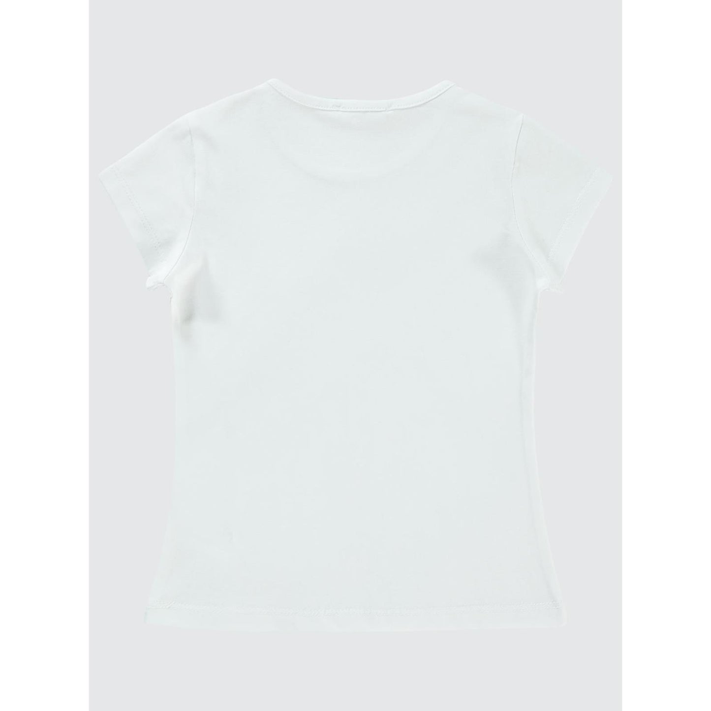 Civil Girls Basic 2-5 Yaş Tişört - Beyaz