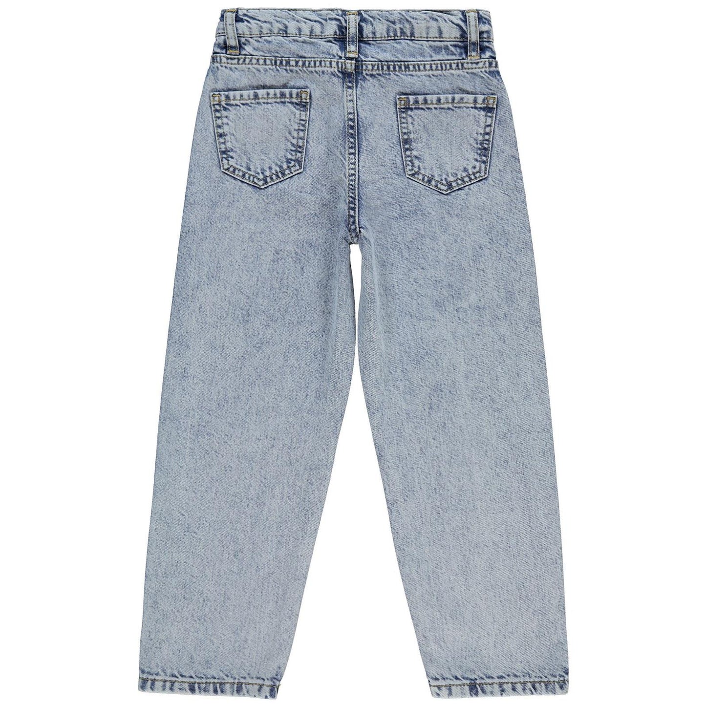 Civil Girls Mom Jean 10-13 Yaş Pantolon - Mavi