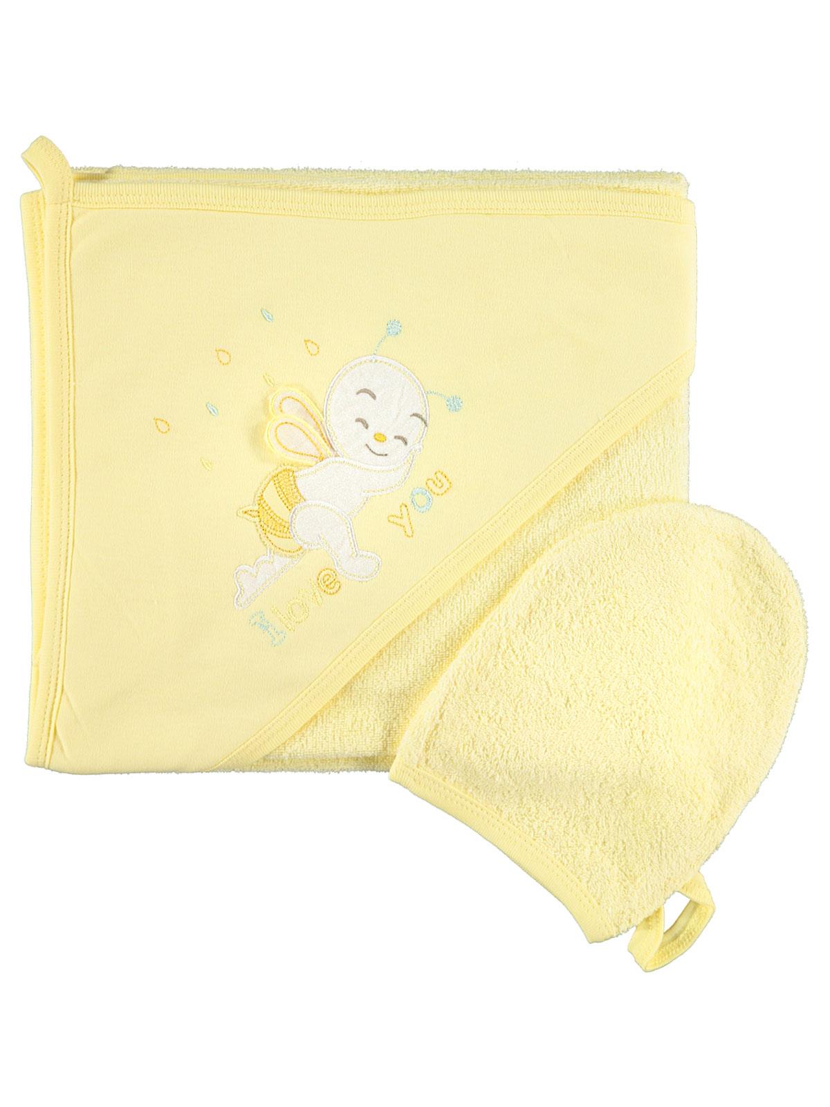 Mınıdamla Arı Nakslı Kurulama Keselı Havlu