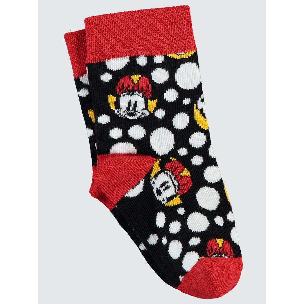Minnie Mouse 3-11 Yaş Kız Soket Çorap