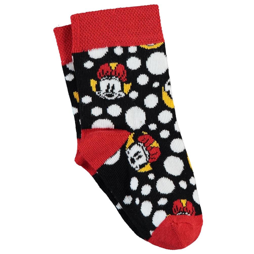 Minnie Mouse 3-11 Yaş Kız Soket Çorap
