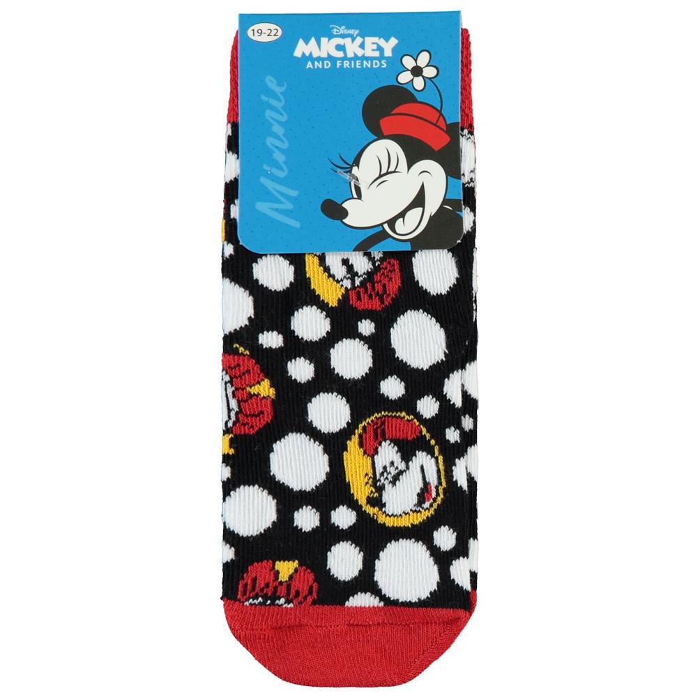 Minnie Mouse 3-11 Yaş Kız Soket Çorap