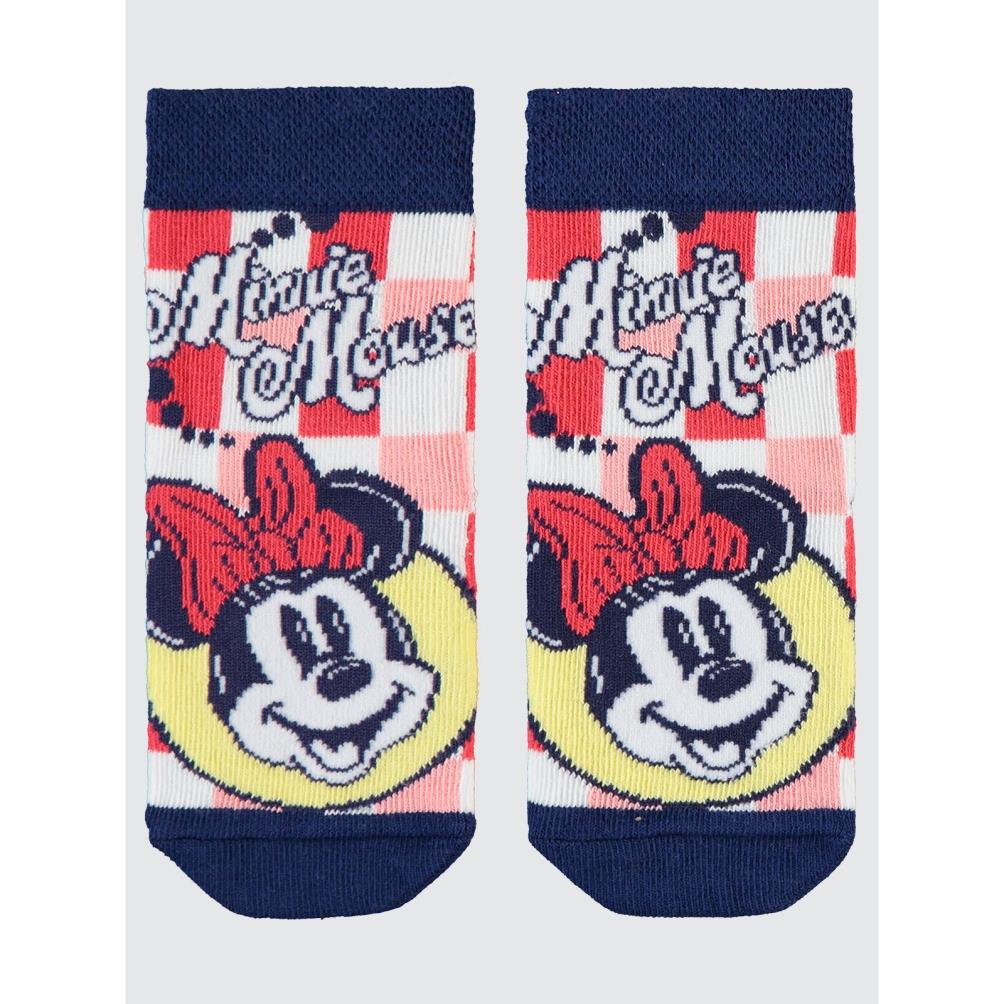 Minnie Mouse 3-11 Yaş Kız Soket Çorap