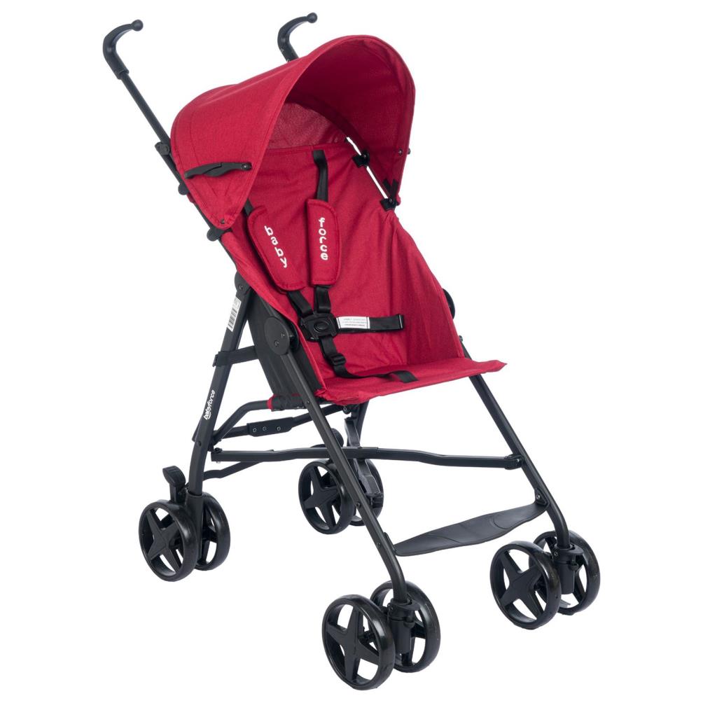 Baby Force Prava Ekostar Baston Bebek Arabası - Kırmızı