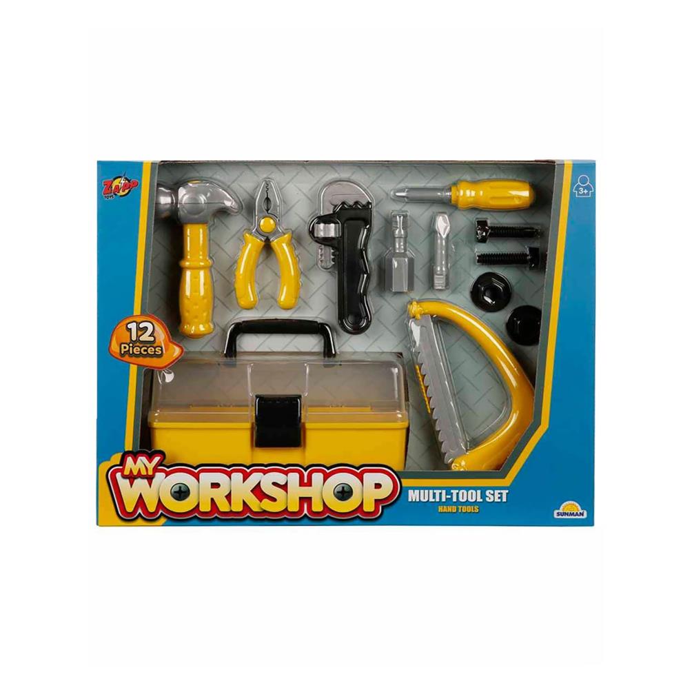 Sunman Zapp Toys My Workshop Çantalı Tamir Seti 12 Parça