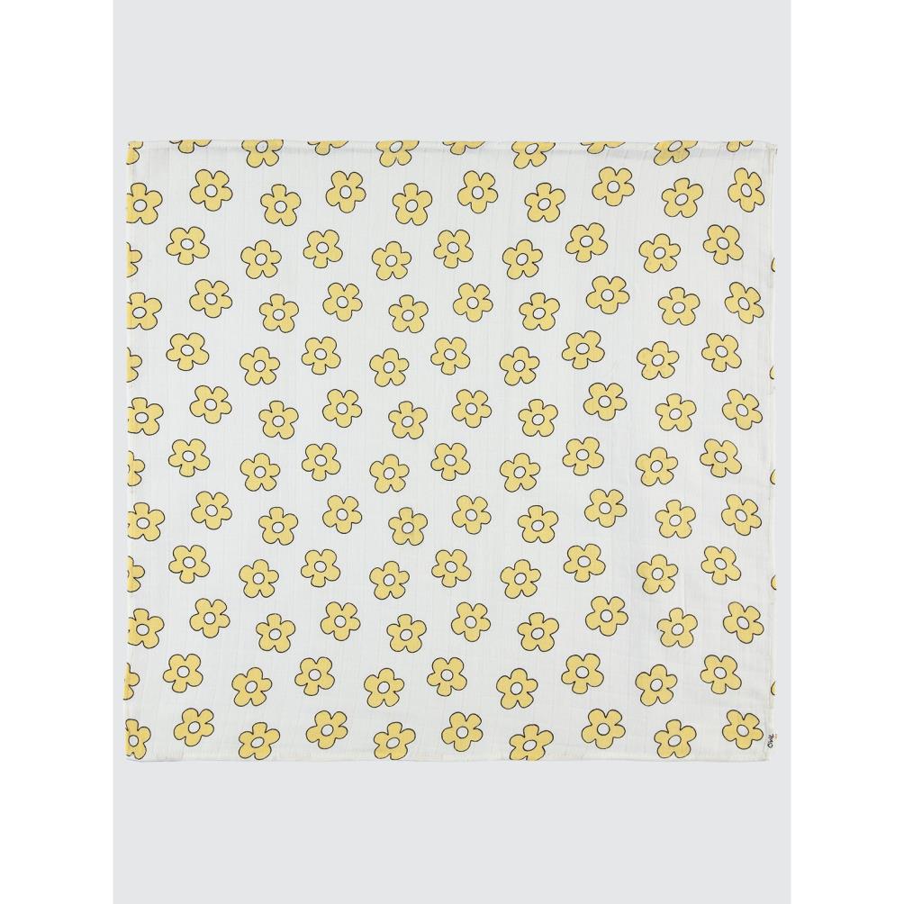 Civil Baby Papatya Empirme 75x75cm Battaniye - Sarı