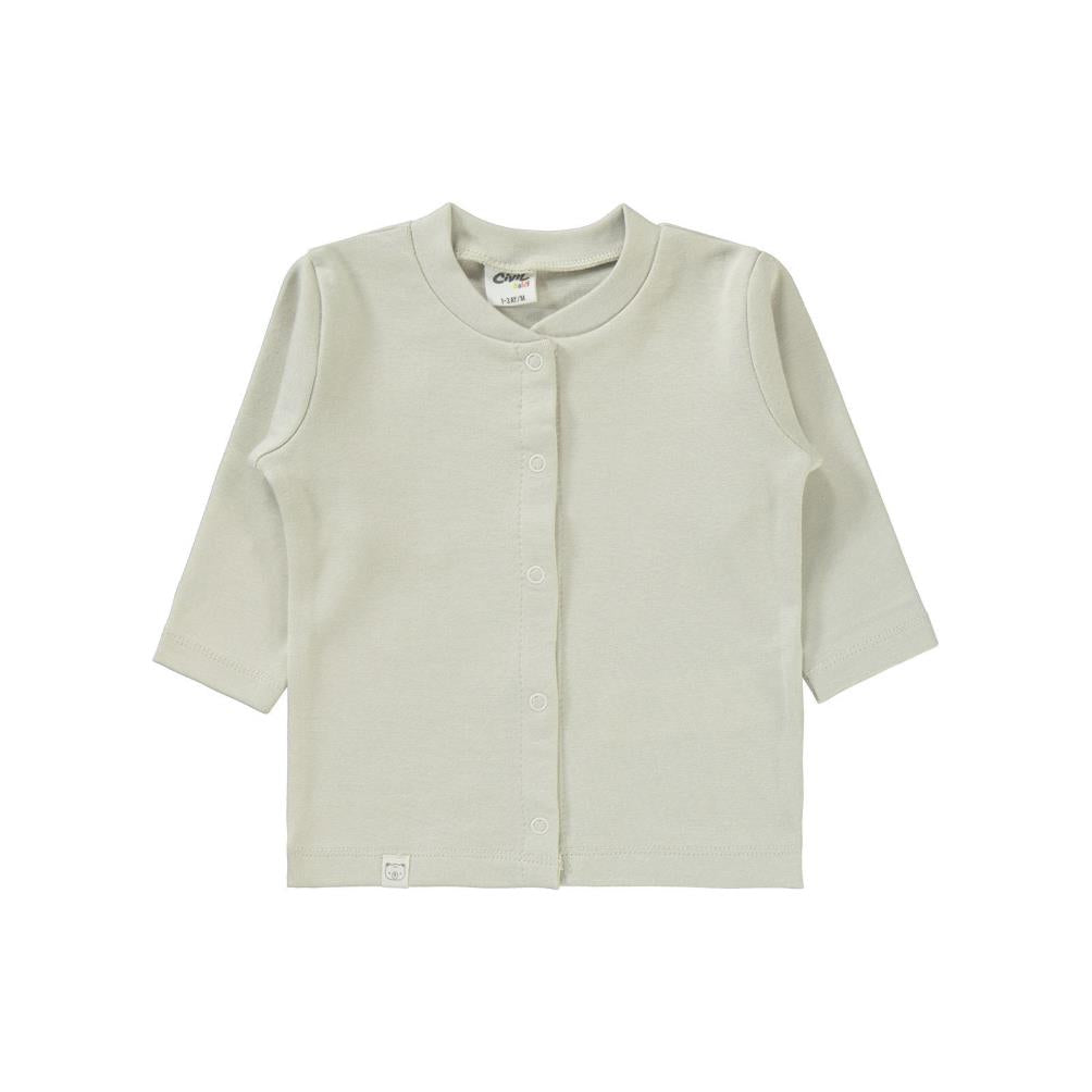 Civil Baby Düz 1-6 Ay Pijama Takımı - Bej