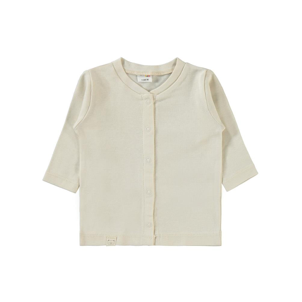 Civil Baby Düz 1-6 Ay Pijama Takımı - Bej