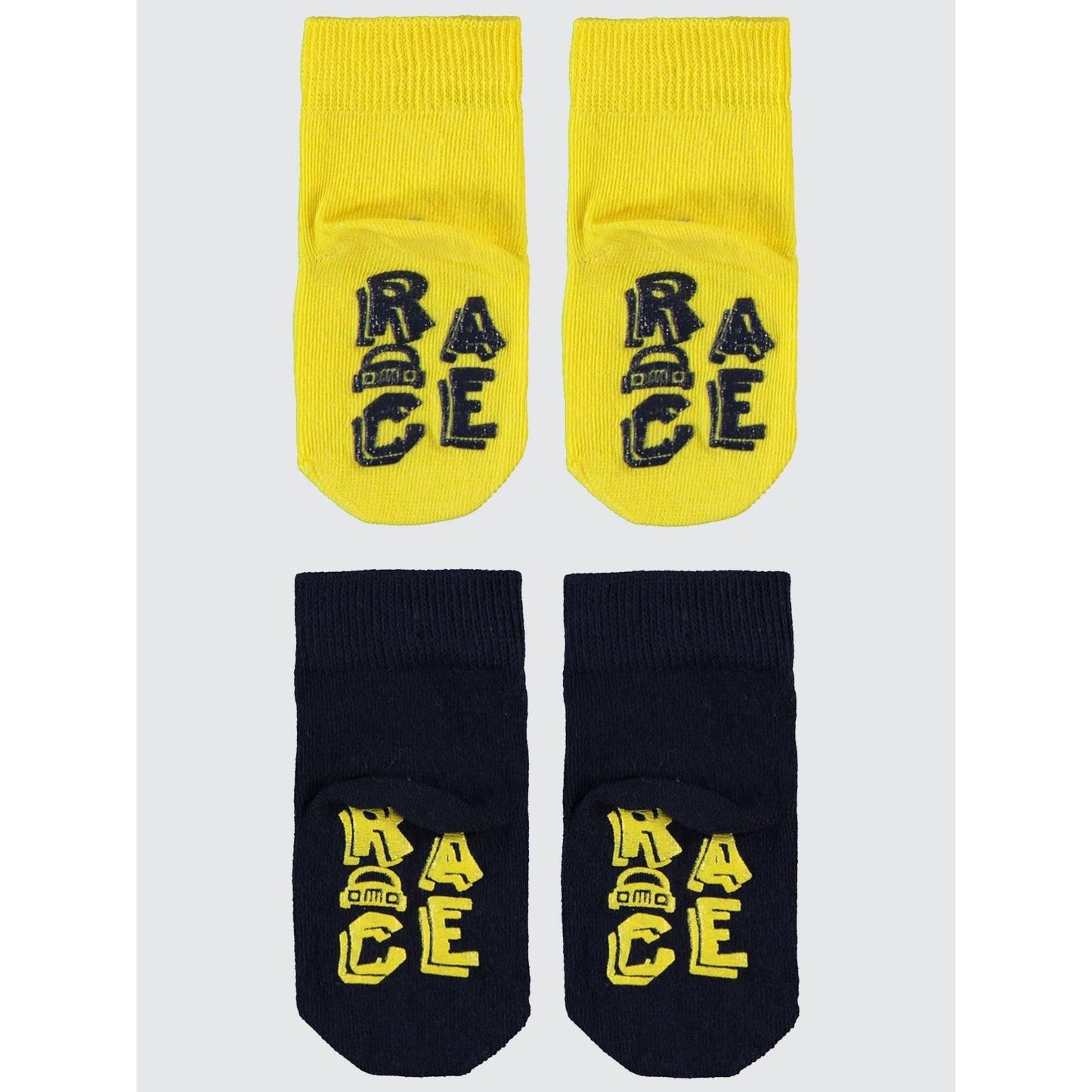 Civil Baby Race Abs Baskı 6-18 Ay 2'li Bebek Erkek Çorap