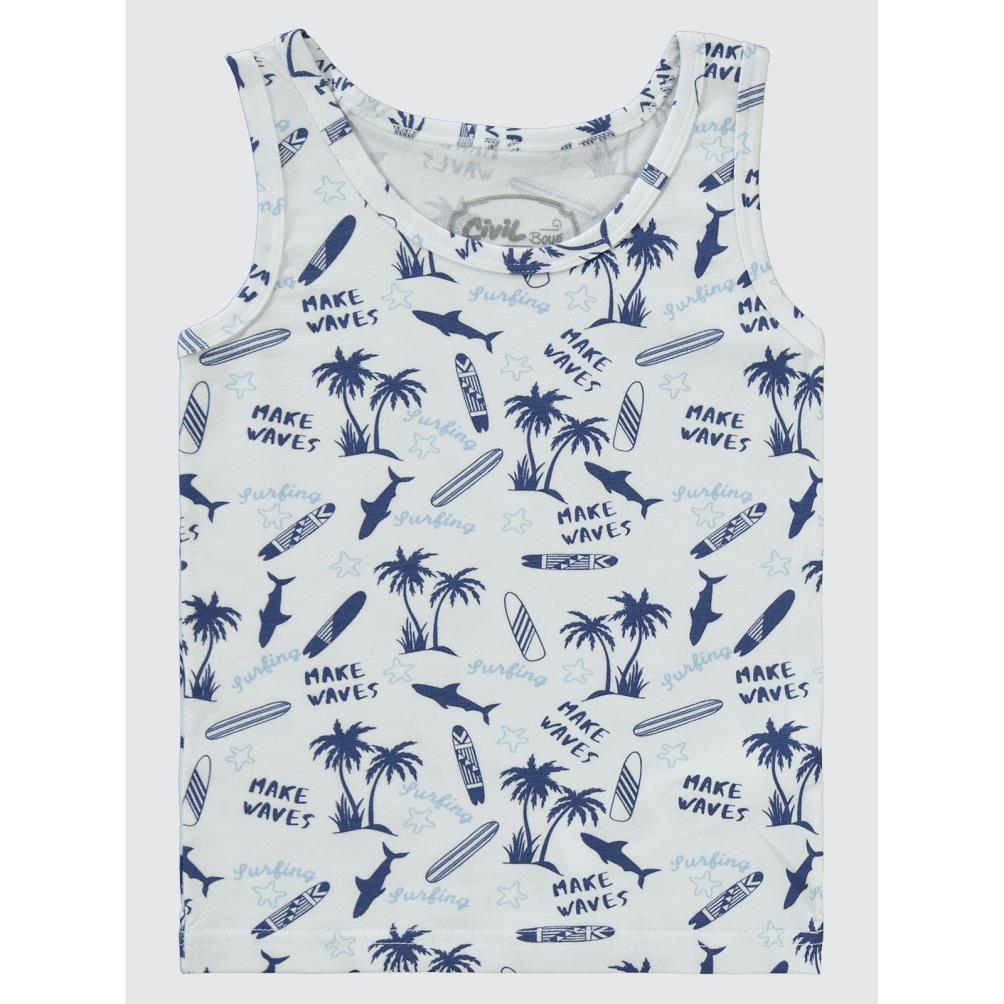 Civil Boys Palmiye 2-10 Yaş 2'li Atlet Set