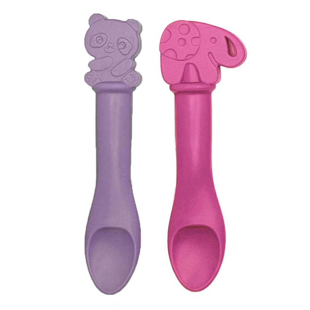 Pandish Buddy Panda & Fil Kaşık - Lila