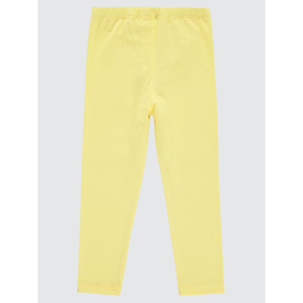 Civil Girls Basic 2-5 Yaş Tayt - Sarı