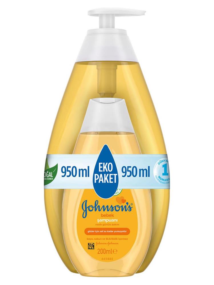 Johnson's Baby Şampuan Bebek 750 + 200 ml
